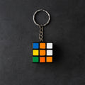 Mini magic cube puzzle keychain - brain game gift for kids