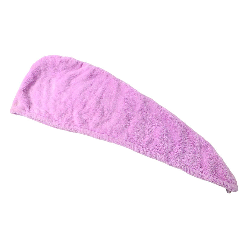 Quick turban hair-drying absorbent microfiber towel (1 pc / mix design)
