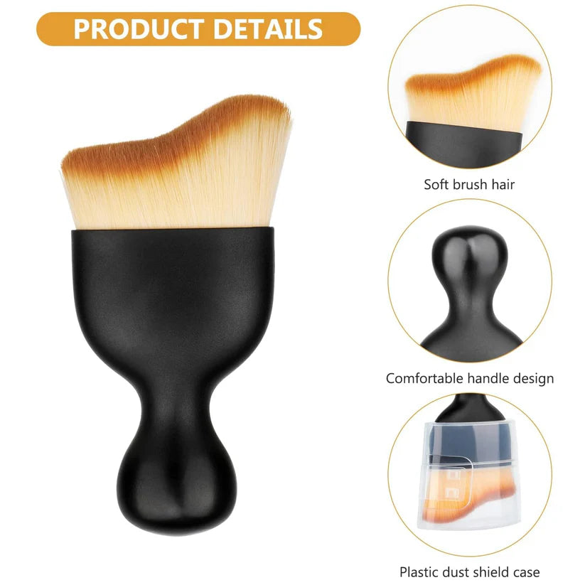 Mini soft car interior cleaning brush – dust removal tool (1 pc)