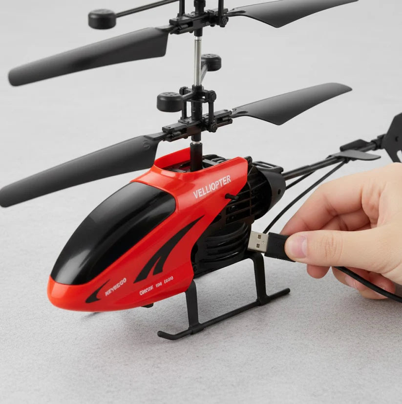 Remote control helicopter usb chargeable cable for boy and girl children
