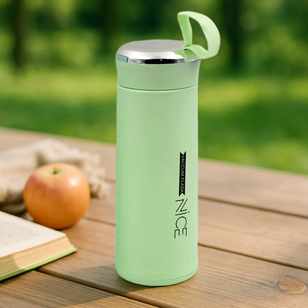 Water bottle 400 ml leak proof glass bottle for daily water 1 pc