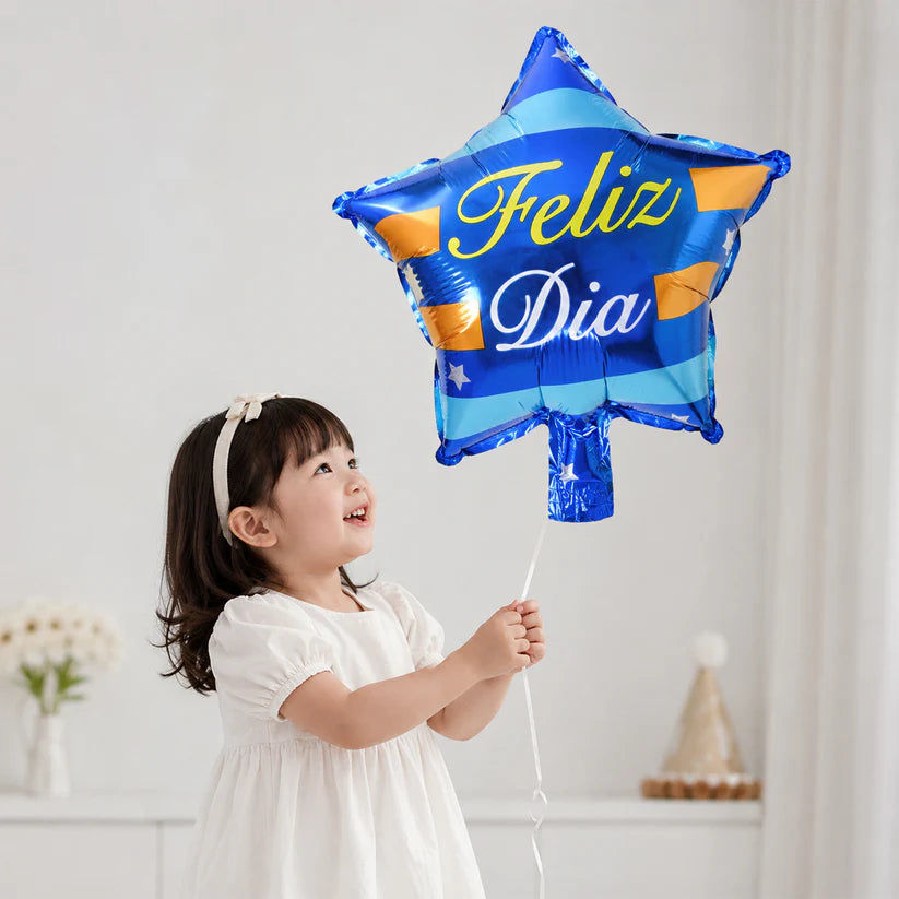 Feliz cumpleaños foil balloon mix – 1pc (assorted birthday designs)