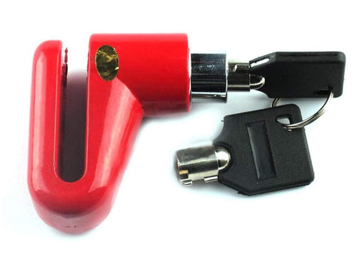 1514 Wheel Padlock Disc Lock Security For Motorcycles Scooters Bikes